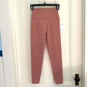 Beyond Yoga Ribbed Legging Mauve size small